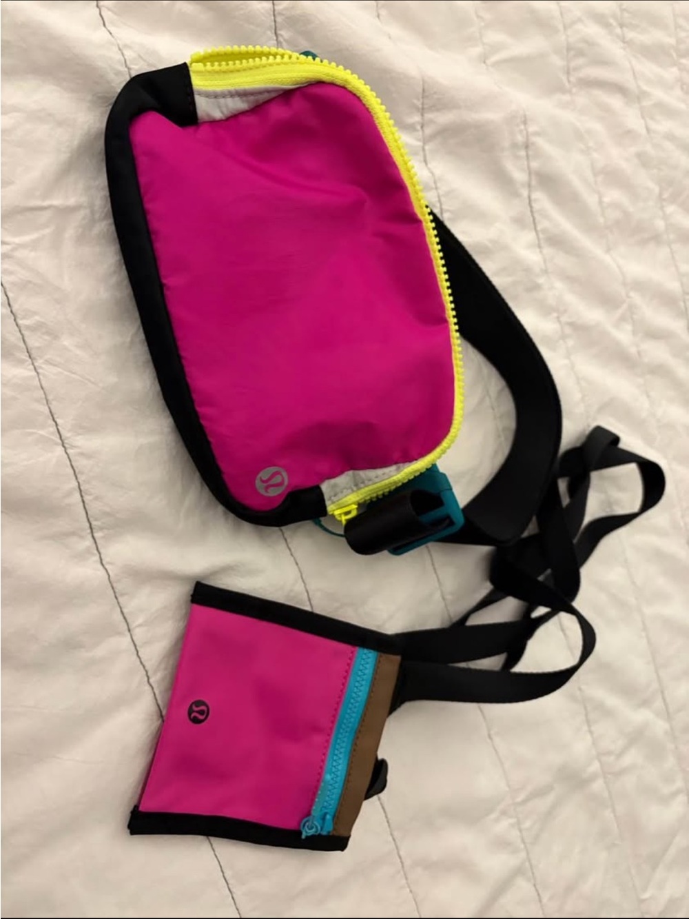 LULULEMON HIP SACK & CROSSBODY MINI WALLET SET BRAND NEW